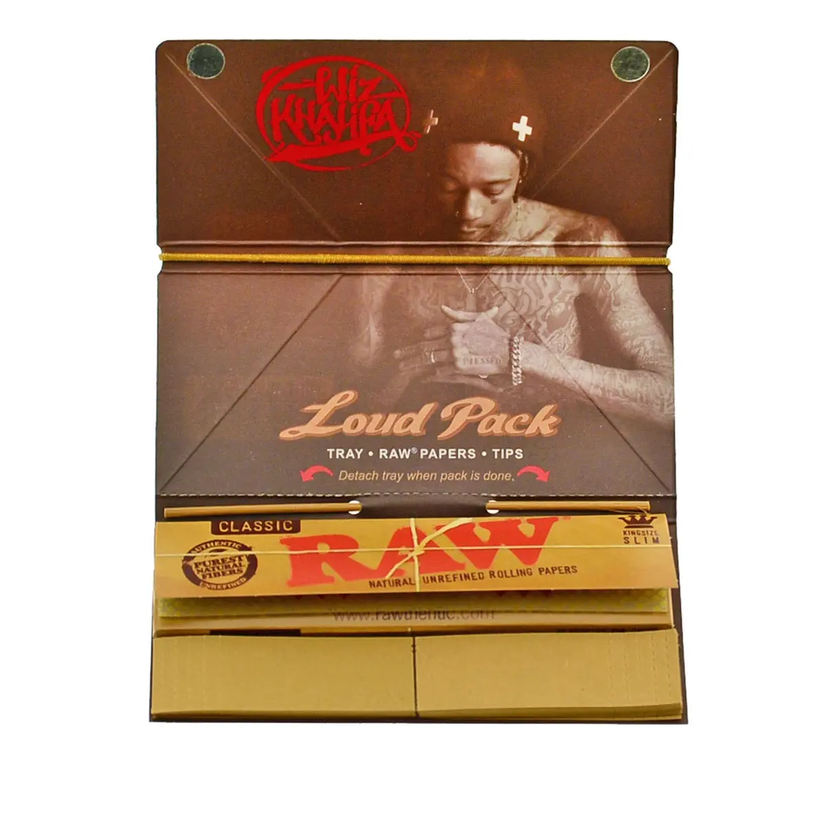 RAW Wiz Khalifa Loud Pack Kingsize Slim
