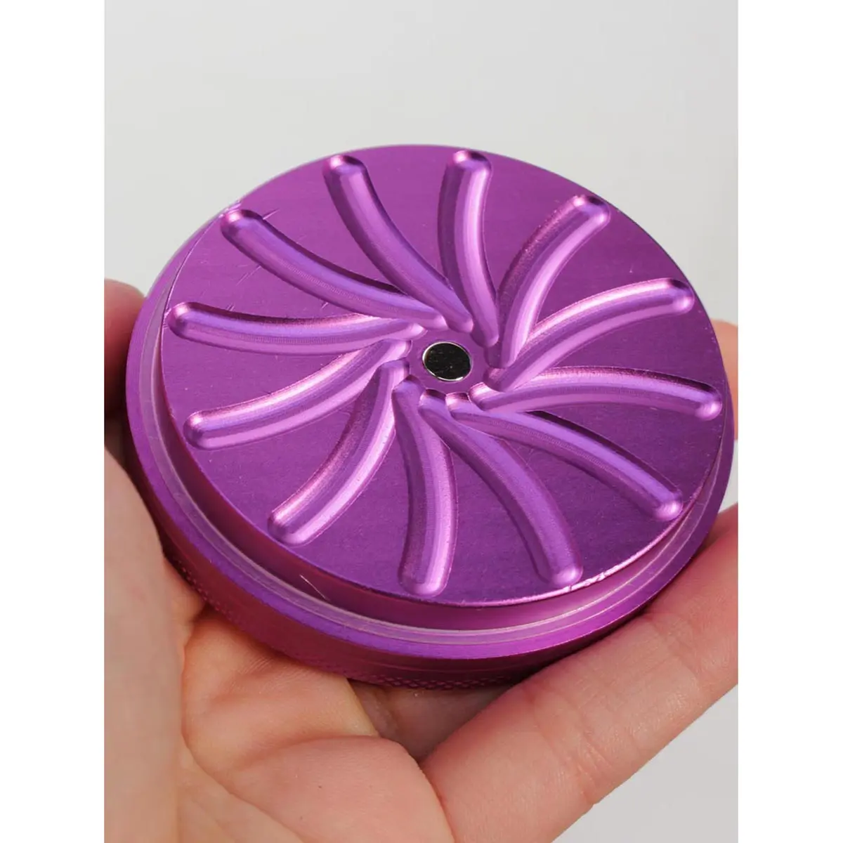 Masher Grinder in Alluminio verde