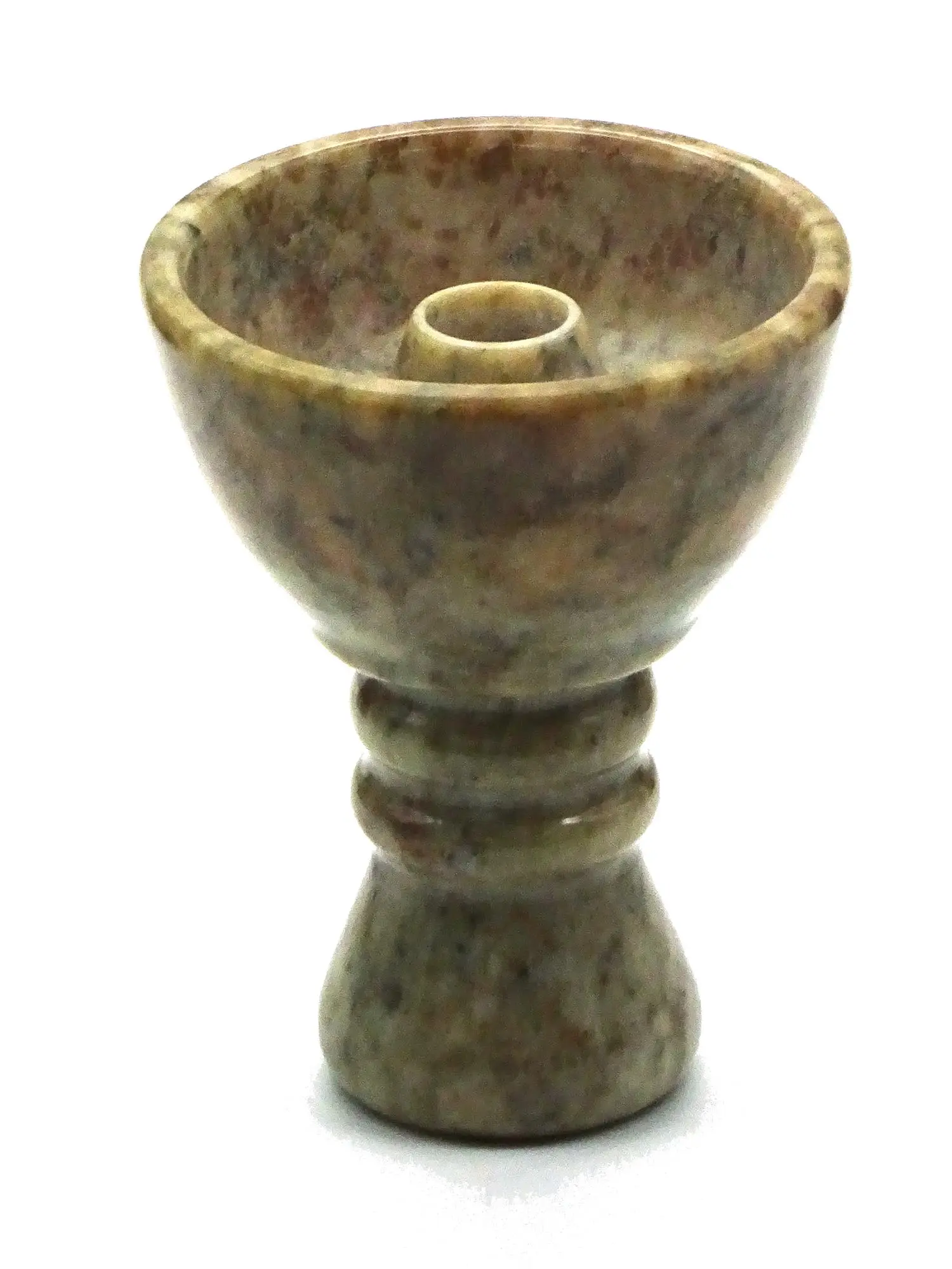 Pietra ollare Shisha testa 9cm Foro singolo