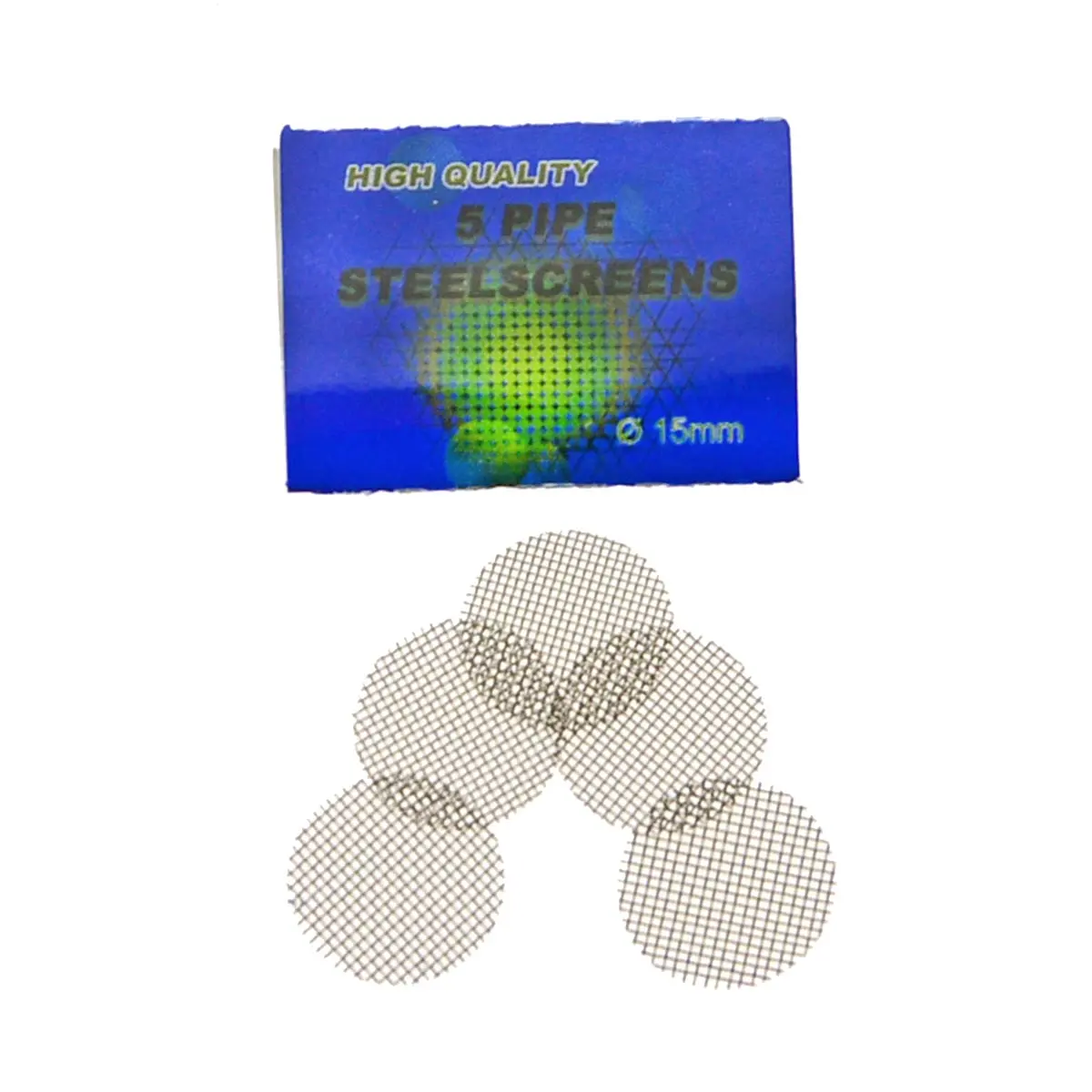 Retine in acciaio Black Leaf 15 mm