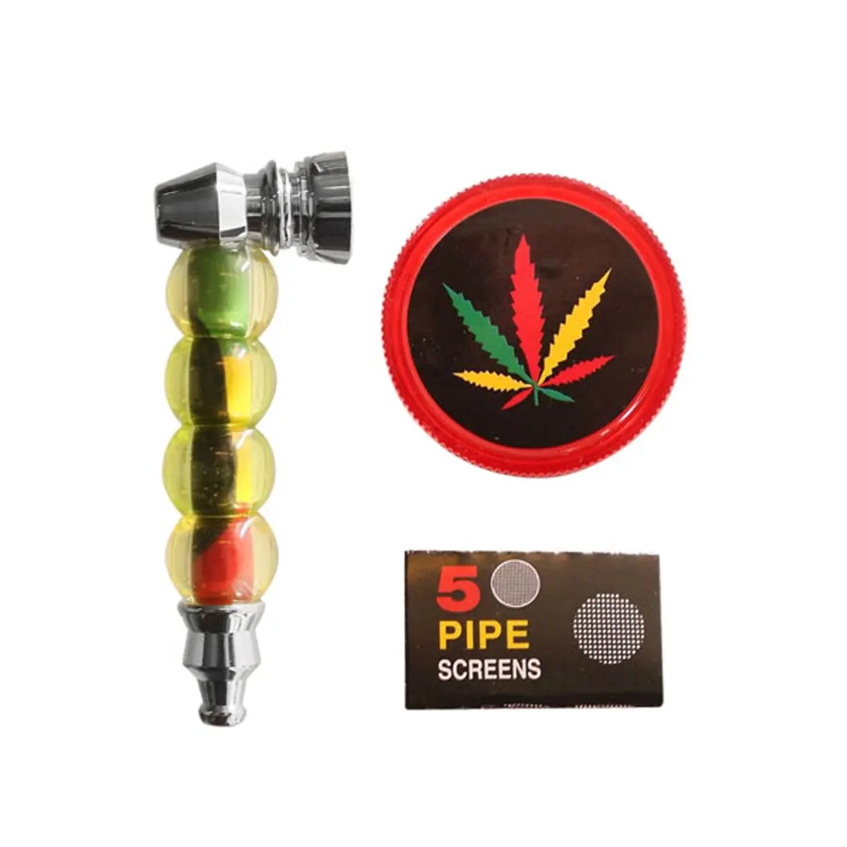 Pipa in ottone con smerigliatrice