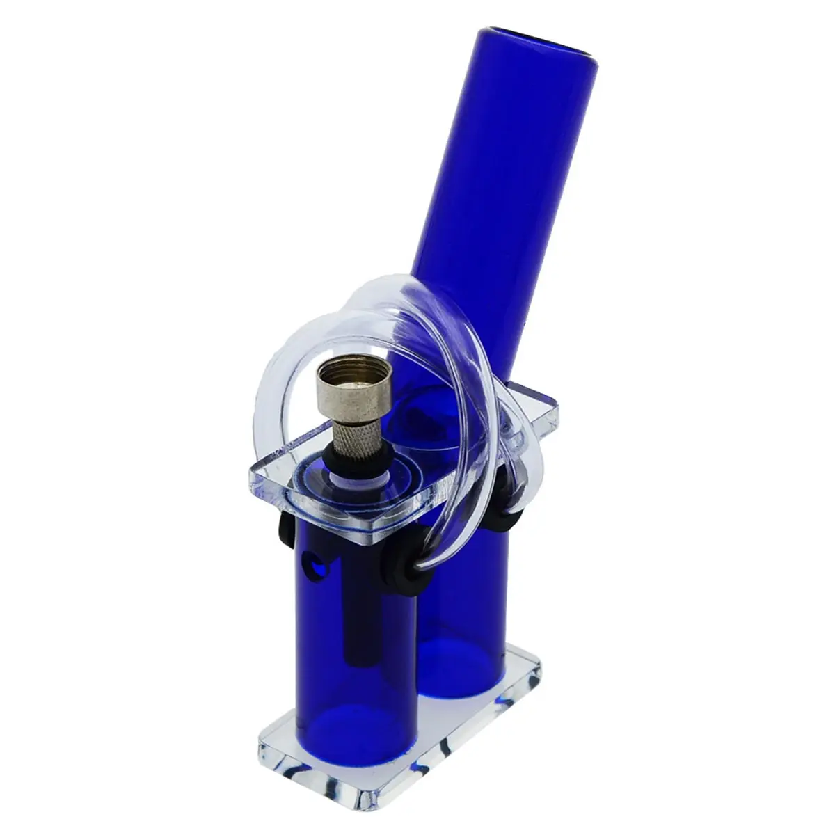 Bong in acrilico doppia camera 20cm