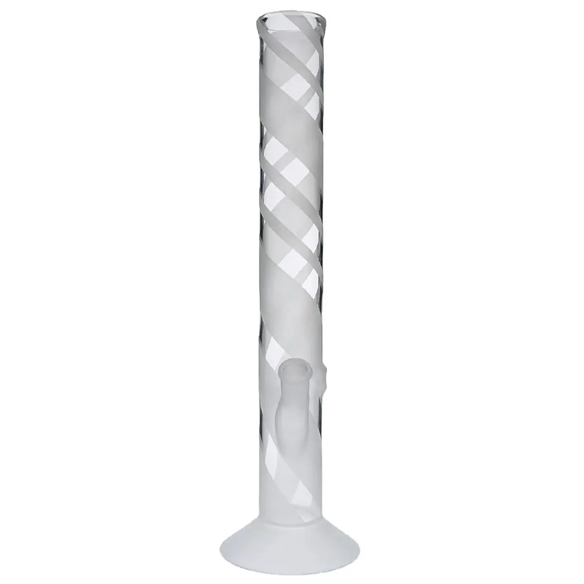 bong in vetro sabbiato 42cm