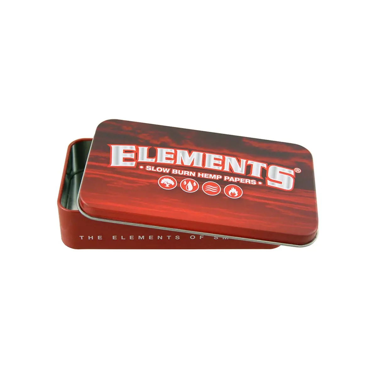 Elements Box di metallo - rosso