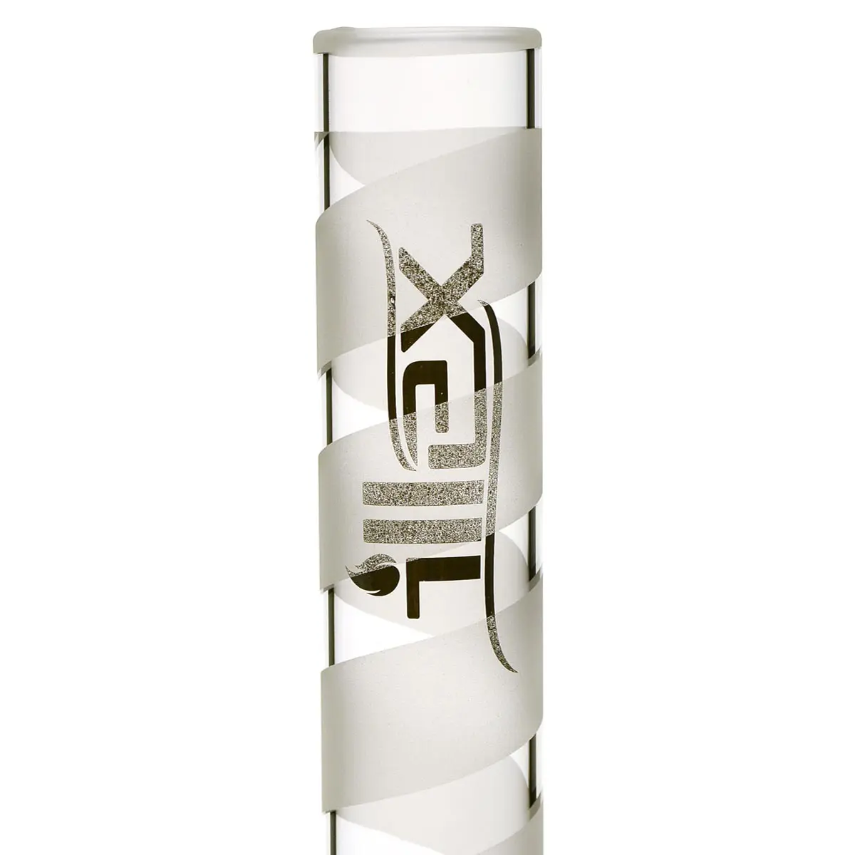 Bong in vetro sabbiato Illex 46 cm