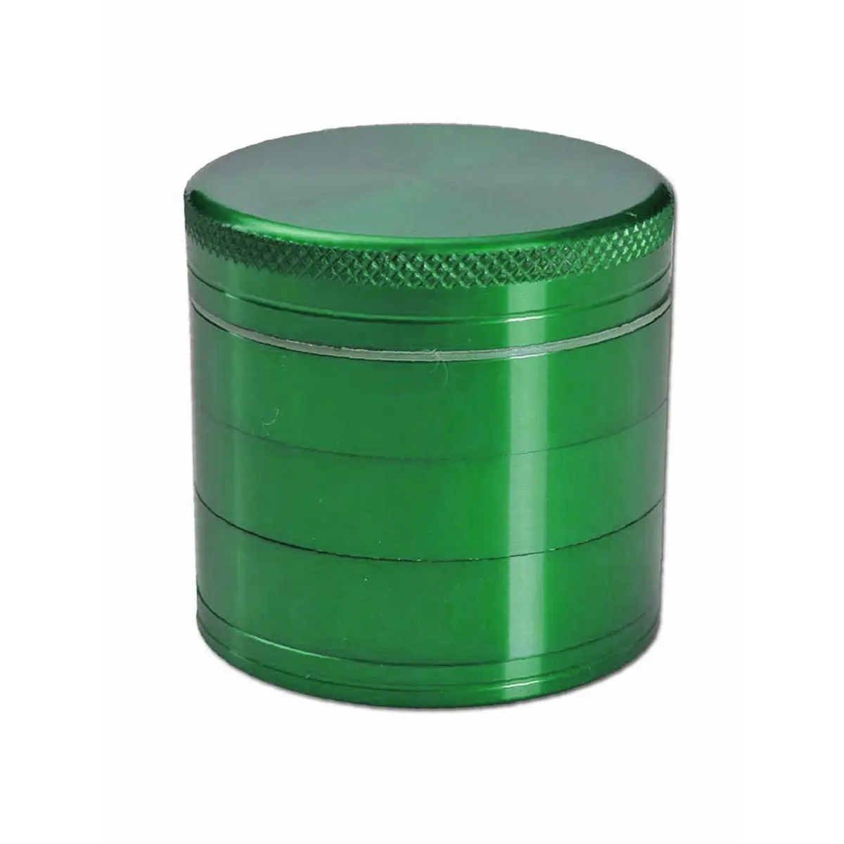 Grinder in alluminio 5 pezzi con doppio setaccio verde