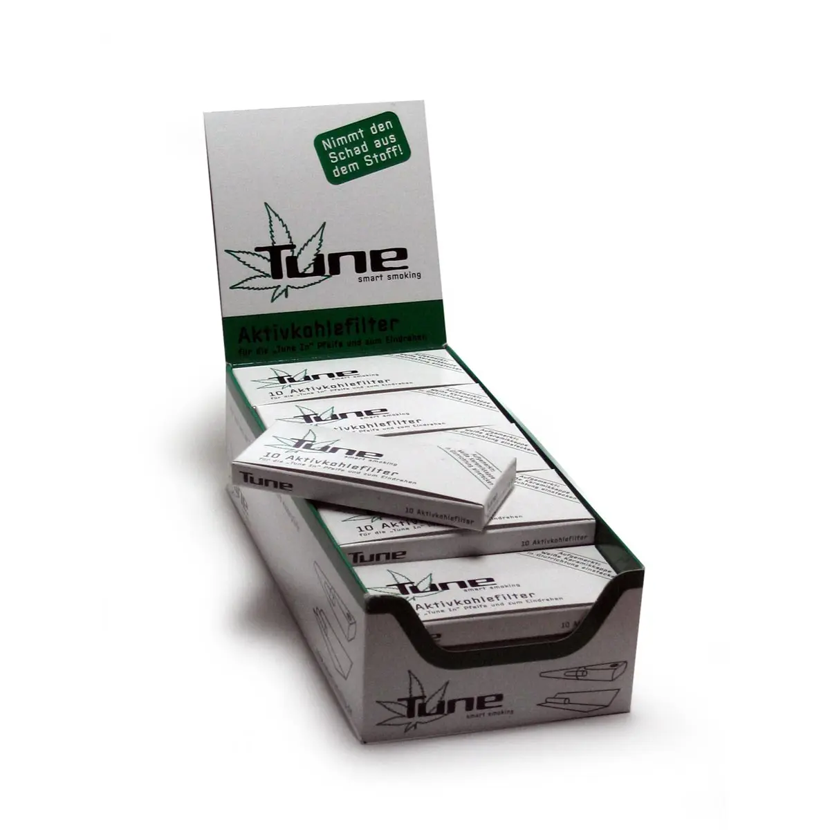 actiTube filtri a carbone attivo - 10 filtri 10 pz