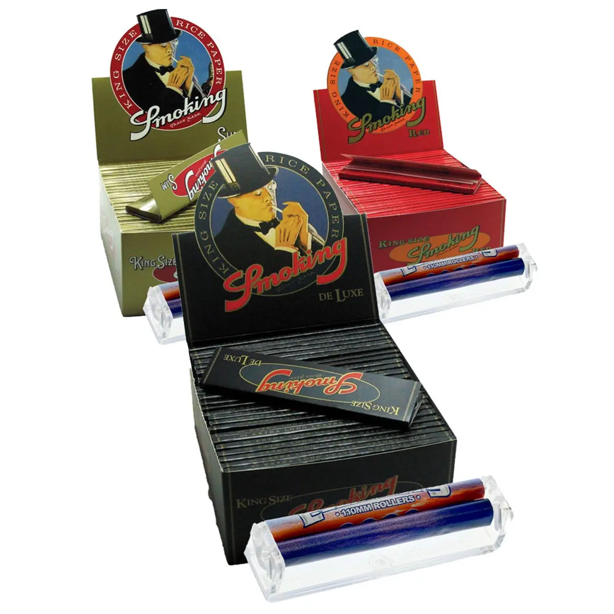 50 Smoking cartine + rullatore