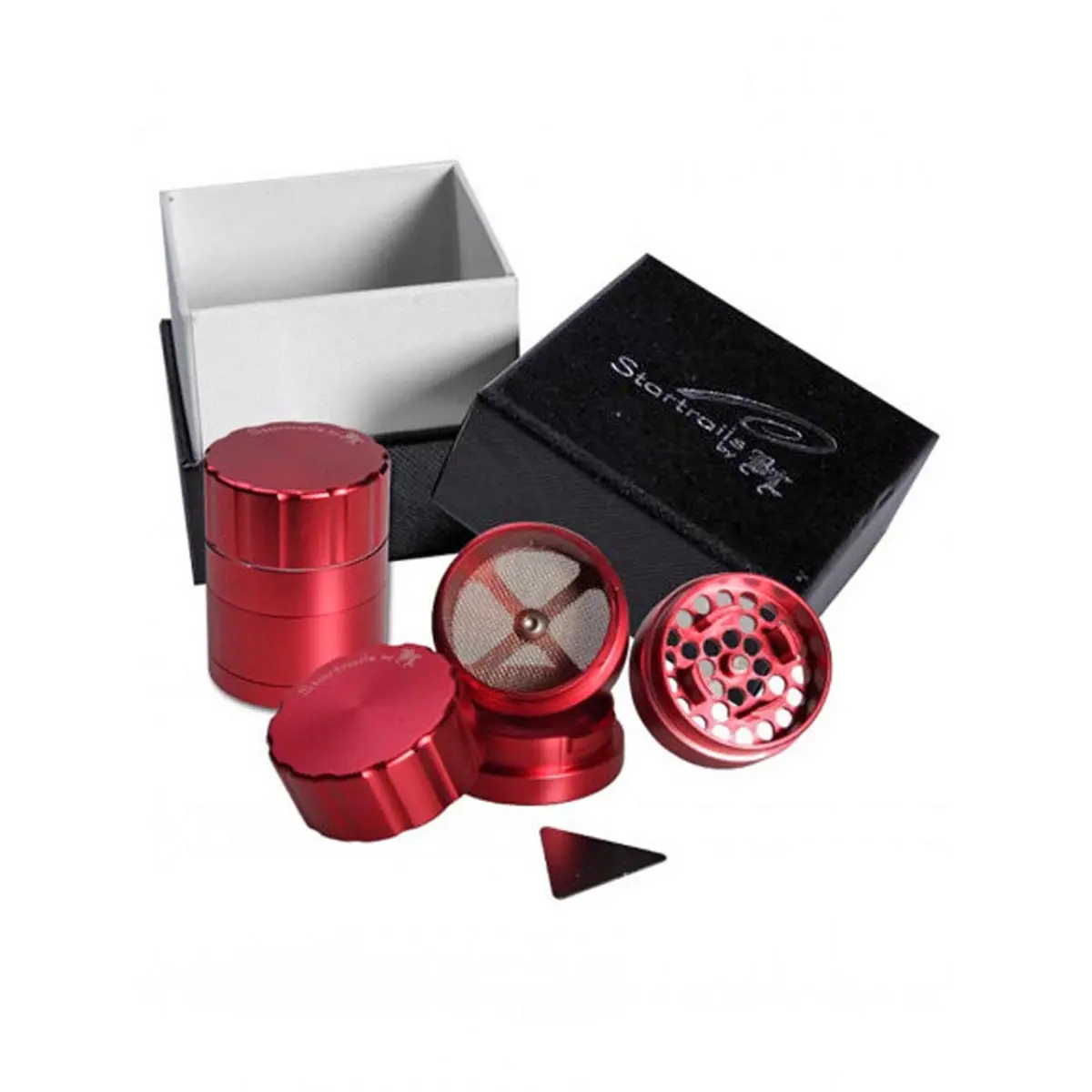 Startrails Grinder a baionetta rosso