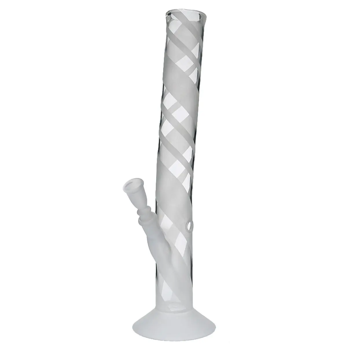 bong in vetro sabbiato 42cm