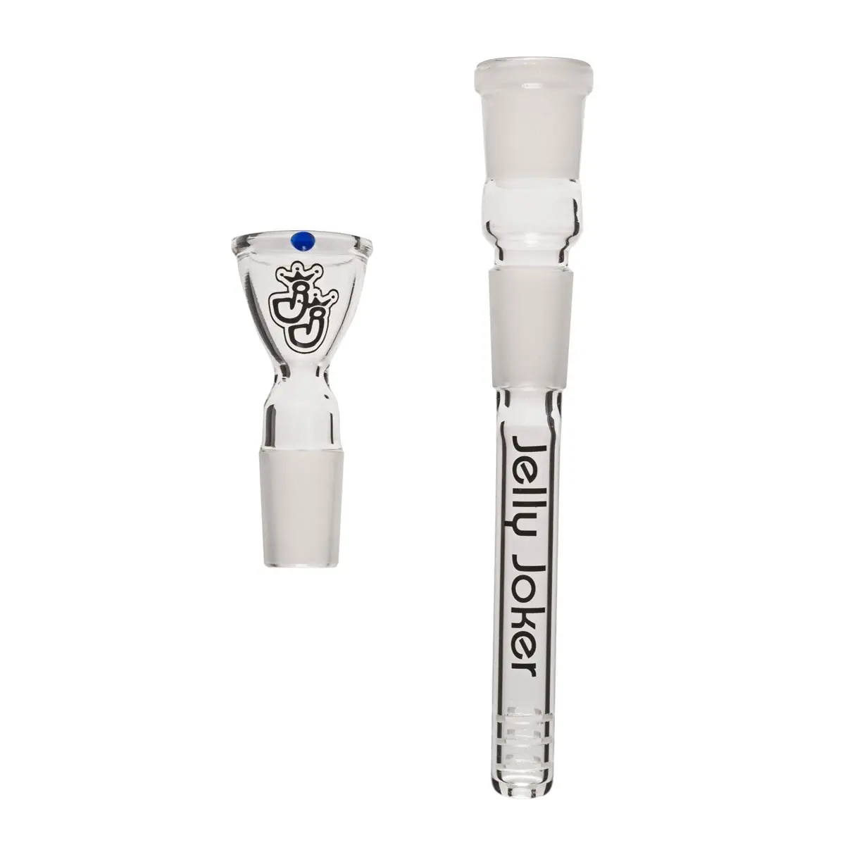 Jelly Joker bong in vetro "Graffiti Funstar"