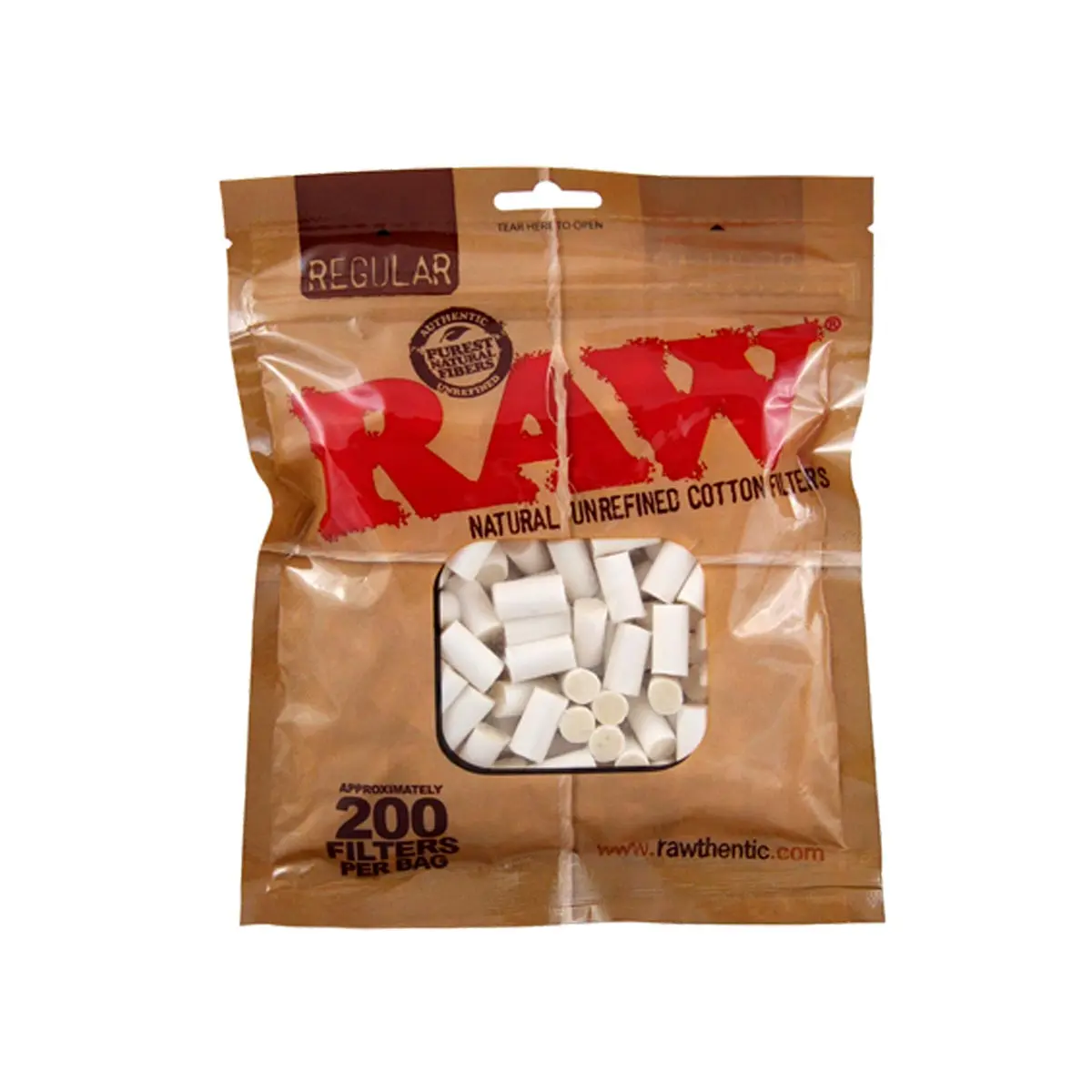 RAW filtri per sigarette Regular 8mm