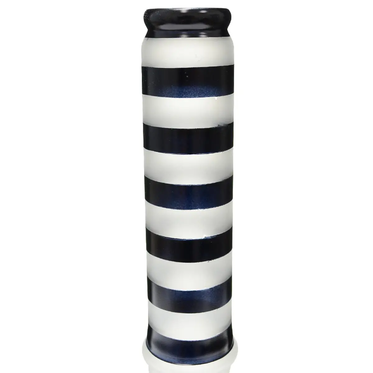 Bong in vetro nero ICE sabbiato 43cm