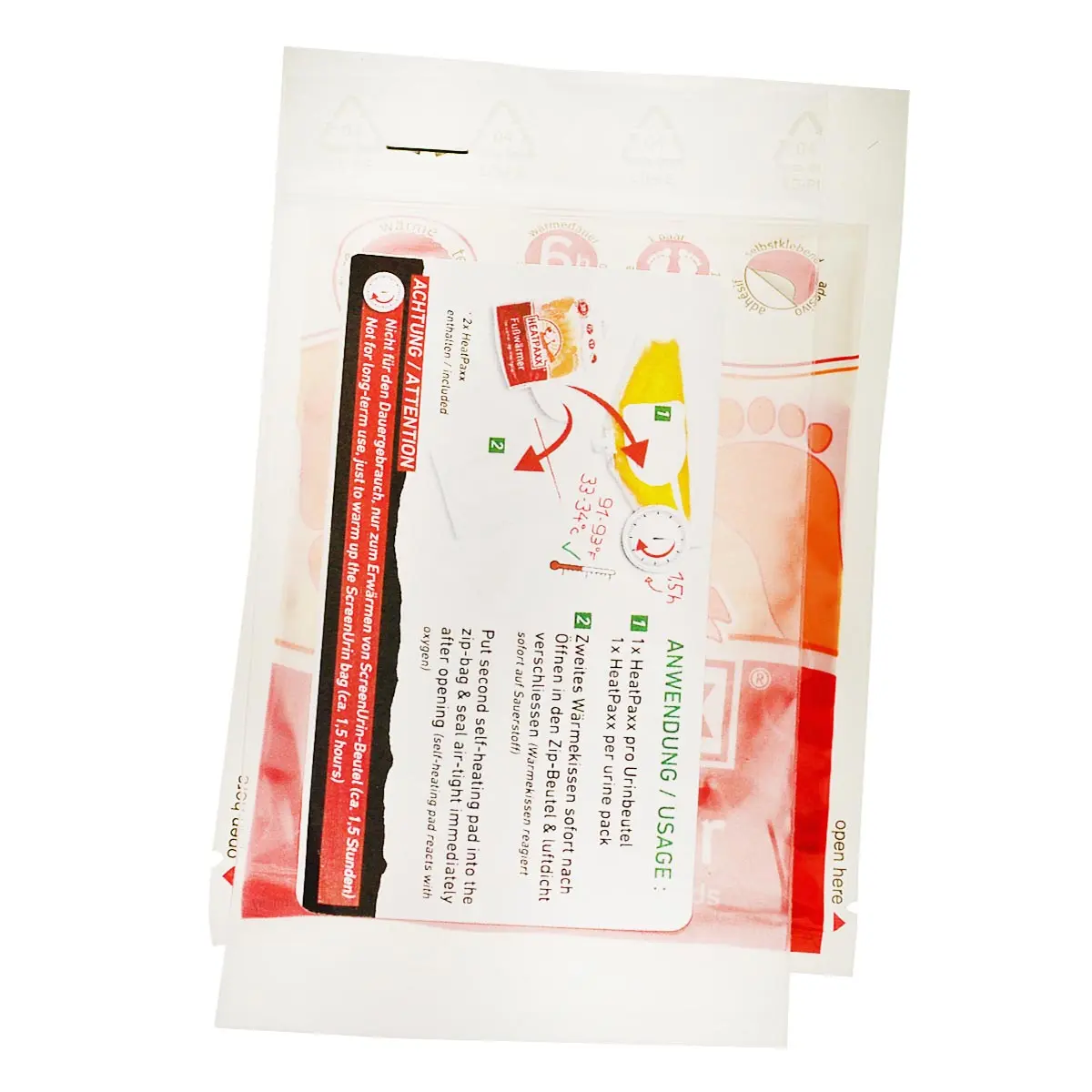 HeatPaxx Heat Pad per Clean Urin