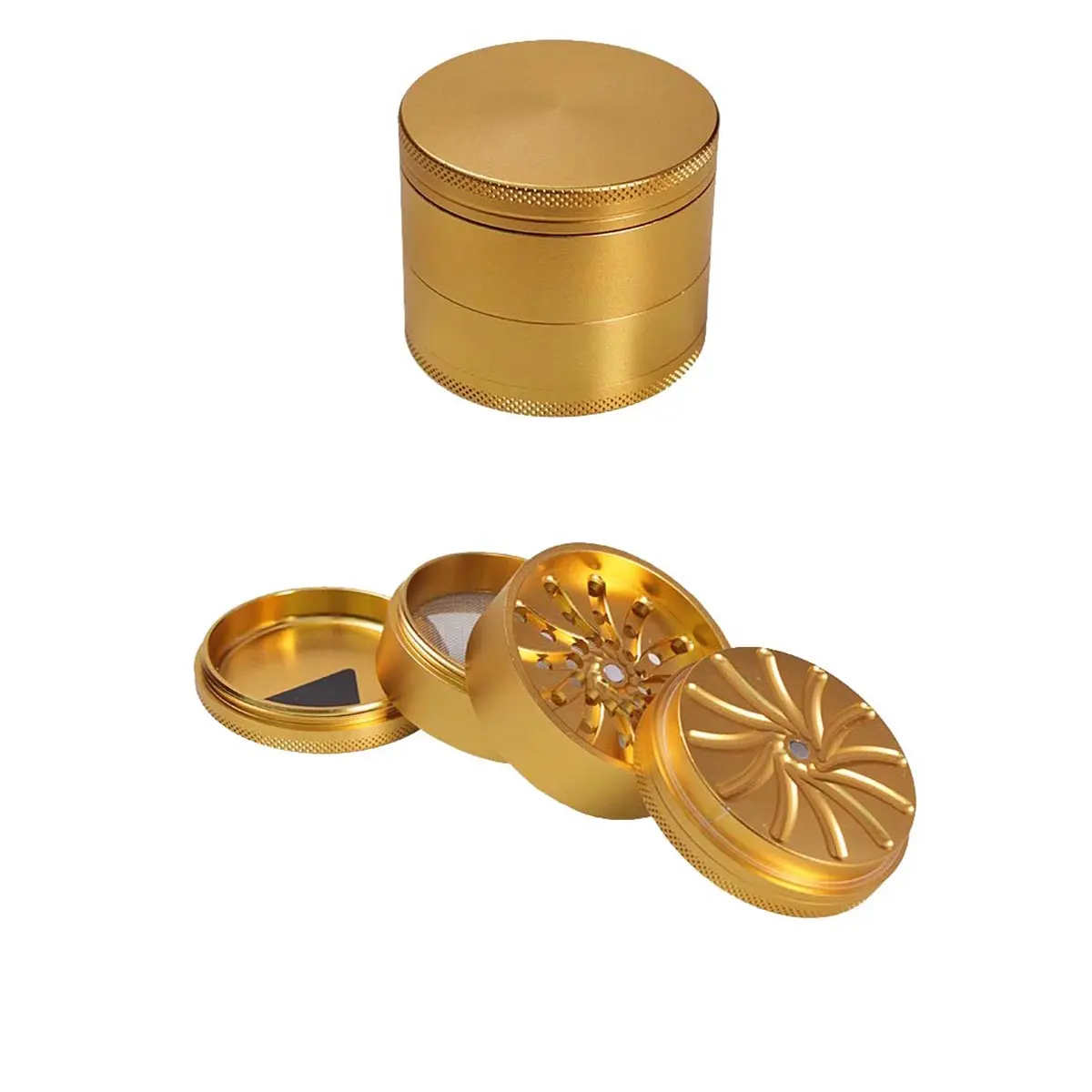 Masher Grinder in Alluminio oro