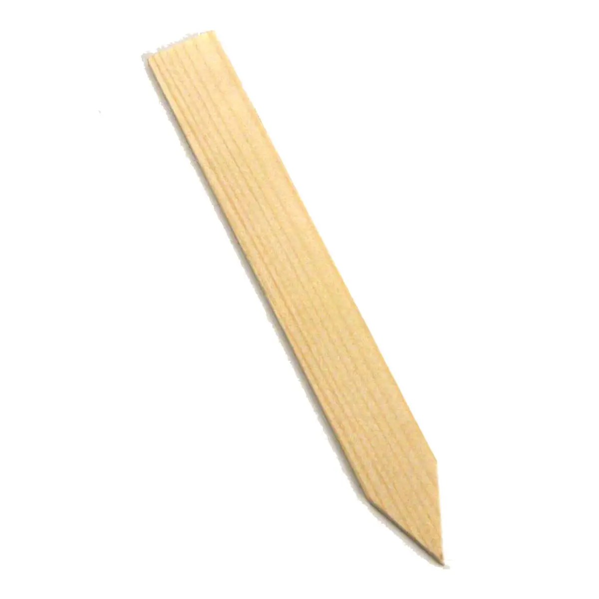 Etichette vegetali di legno, piccolo, 10 x 2 x 0,3 cm, 1 pezzo