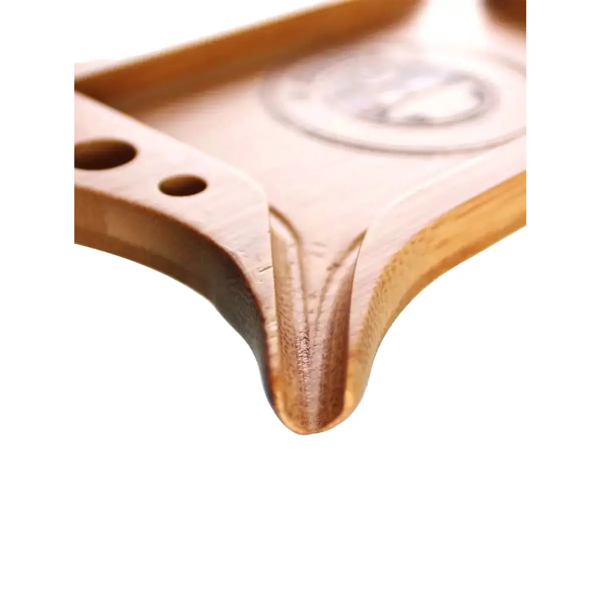 Vassoio rotante Heisenberg Bambus con riempimento