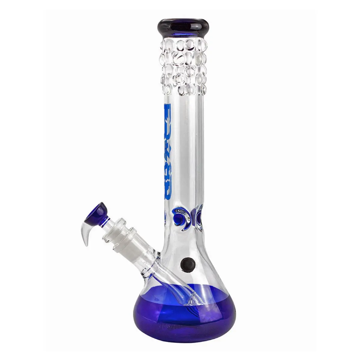 Grace Glass Bong 'Pearl' - blu
