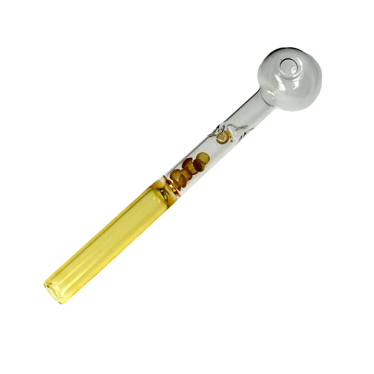 Tubo per olio "Cristalli" 15 cm giallo