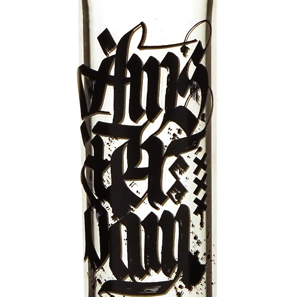 AmsterdamXXX bong in vetro Spyral 18,8 blu