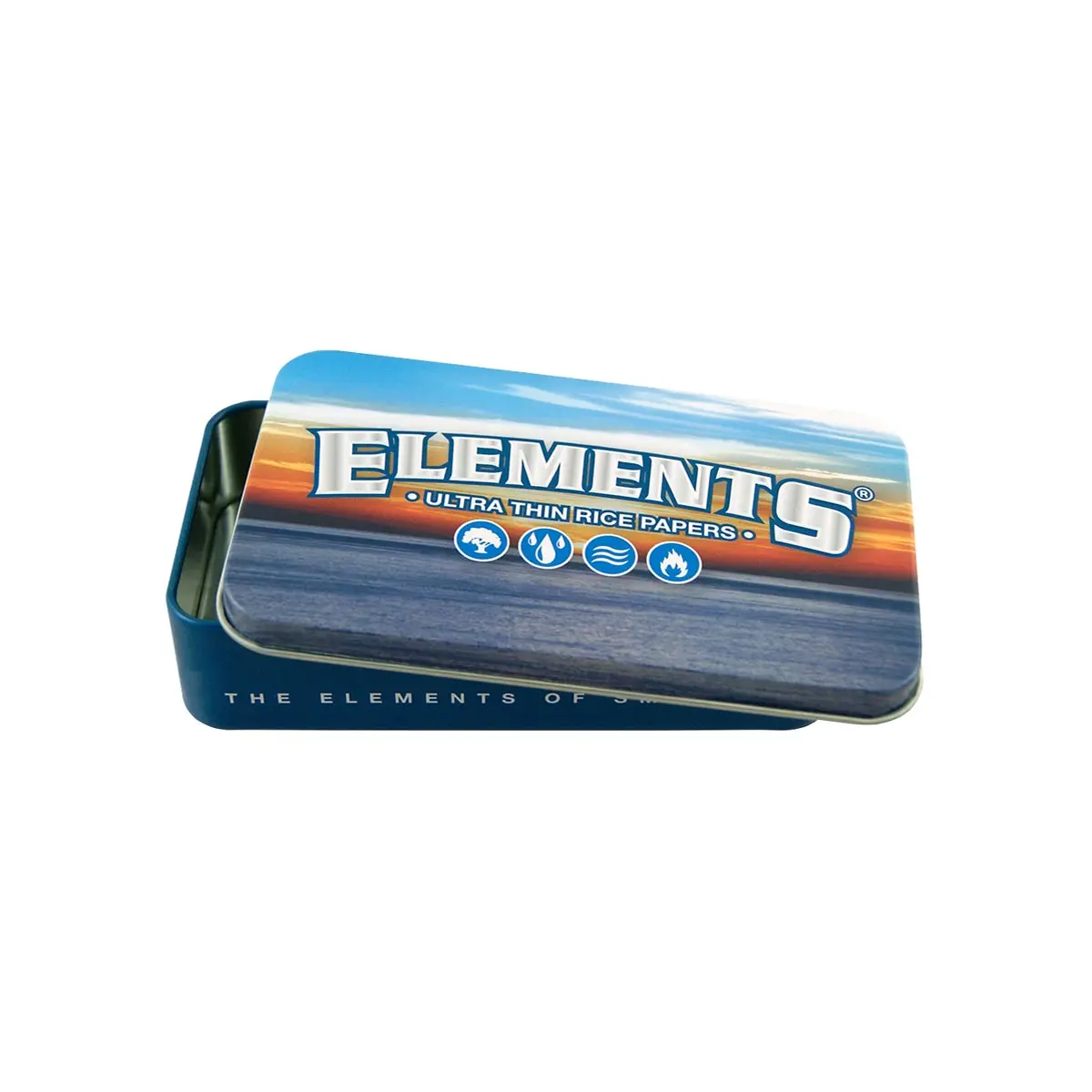 Elements Box di metallo - blu