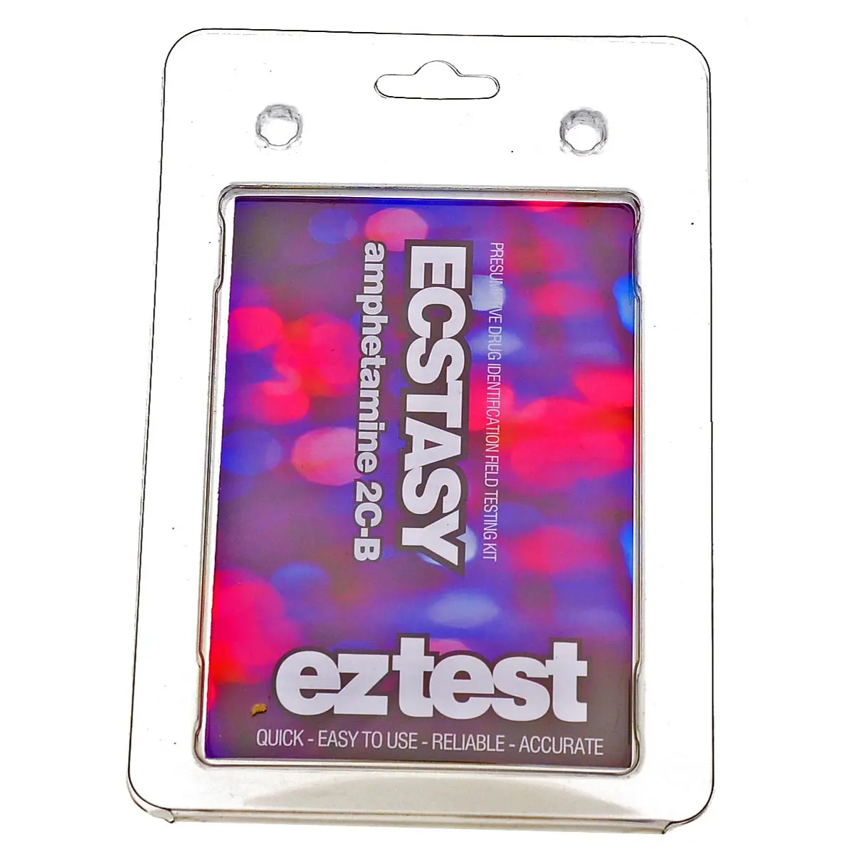 EZTest Tubo per Ecstasy, (met) anfetamine, 2c-B e Altro