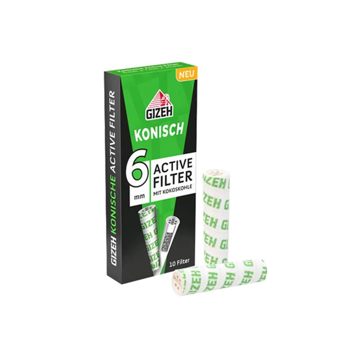 Filtro attivo GIZEH conico 10x