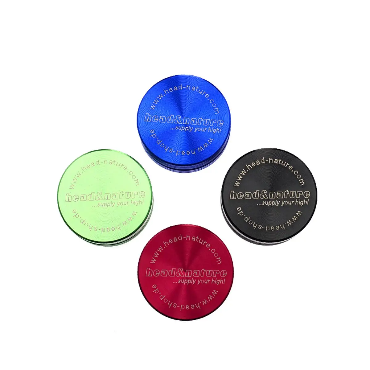 head&nature grinder in metallo 48mm