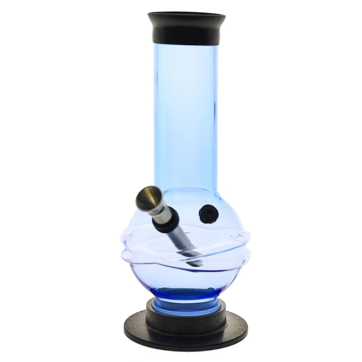 Bong in acrilico fluorescente "Mini Belly" 18 cm