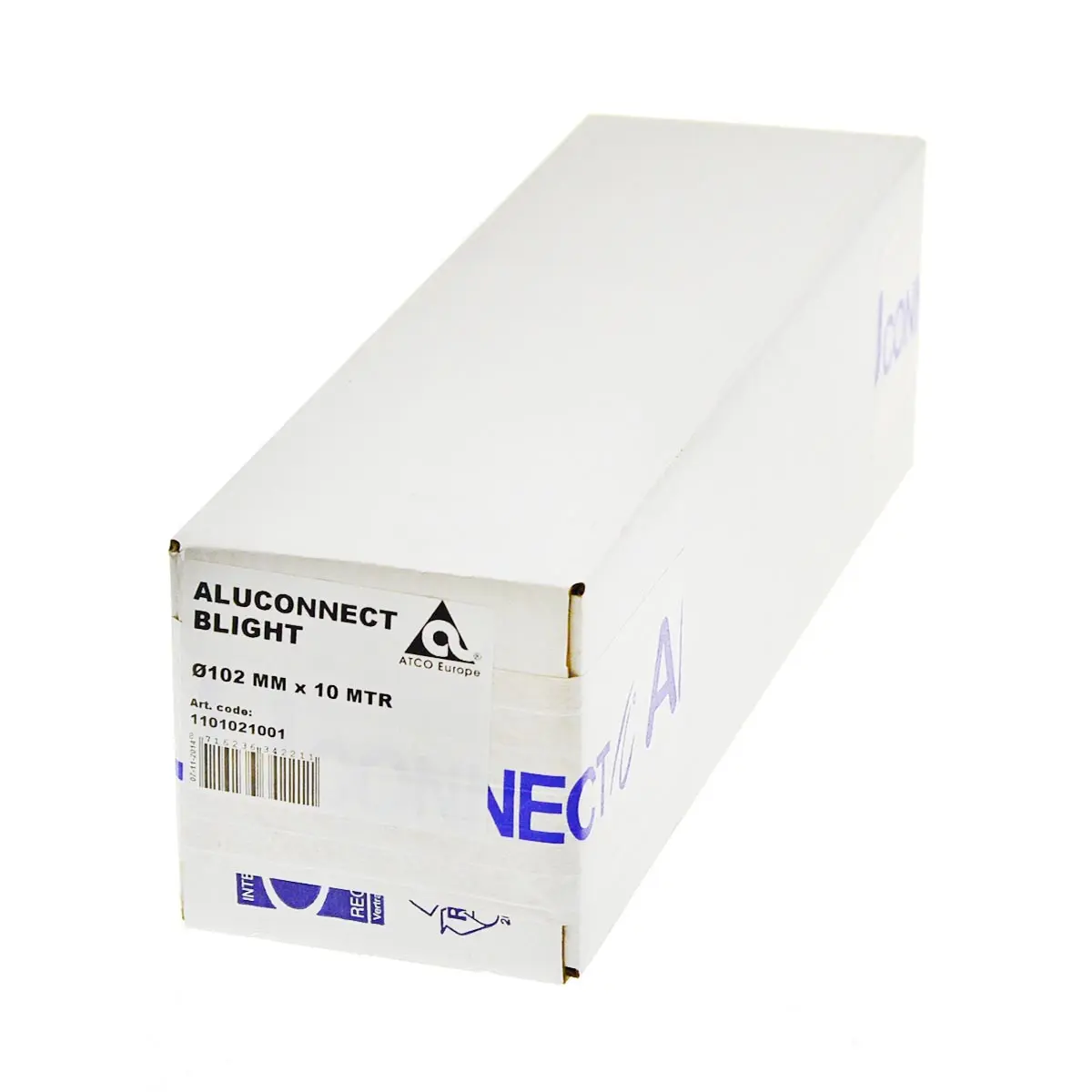 Tubo di condotto in alluminio 102mm - 10m