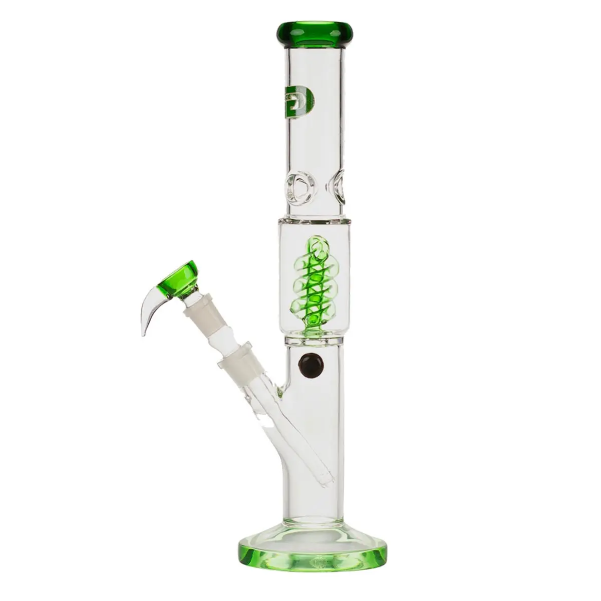 Grace bong in vetro "Dainty Green Diane" 37 cm