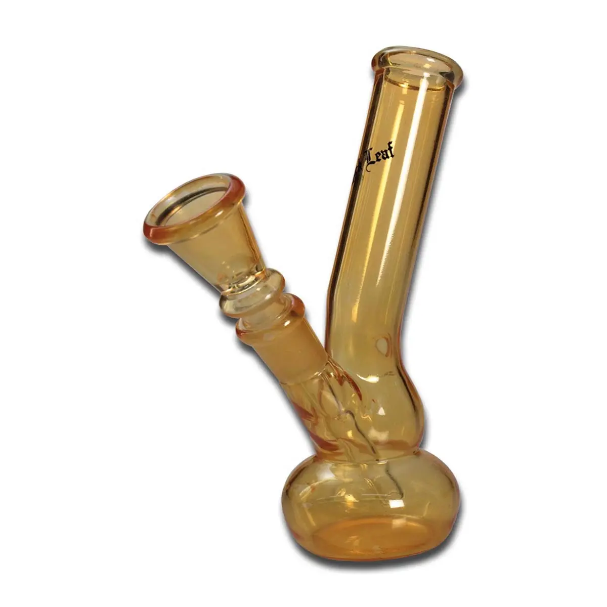 Mini Bong in vetro effetto metallizzato