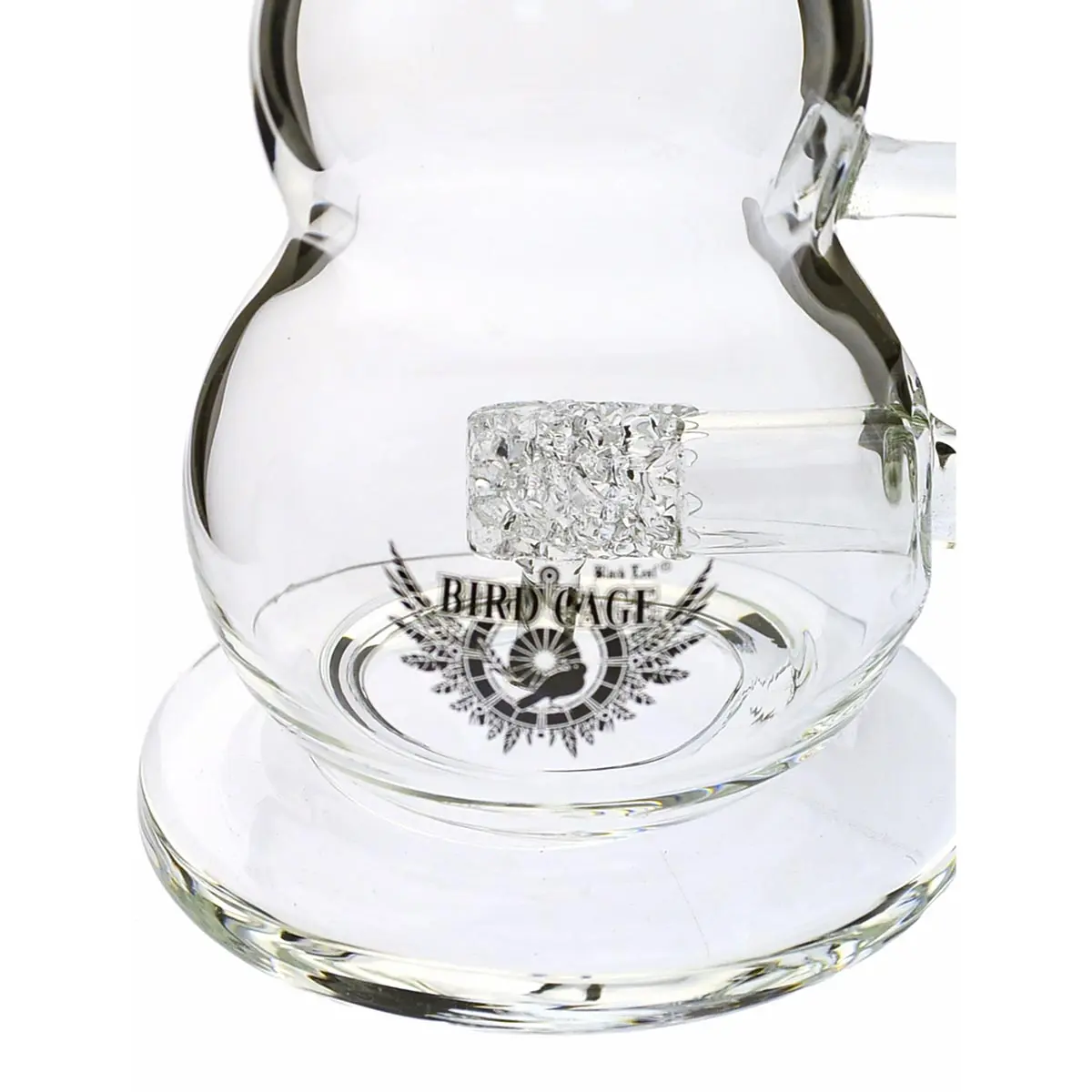 Black Leaf bong in vetro Bird Cage