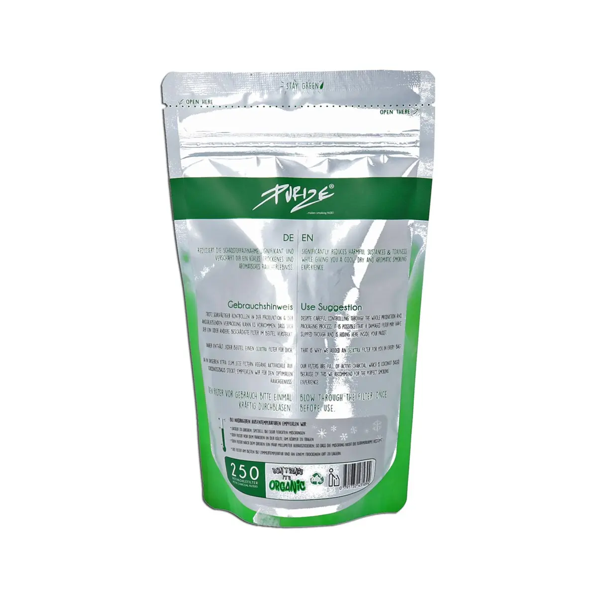 PURIZE® – XTRA Slim Size 250 bianco