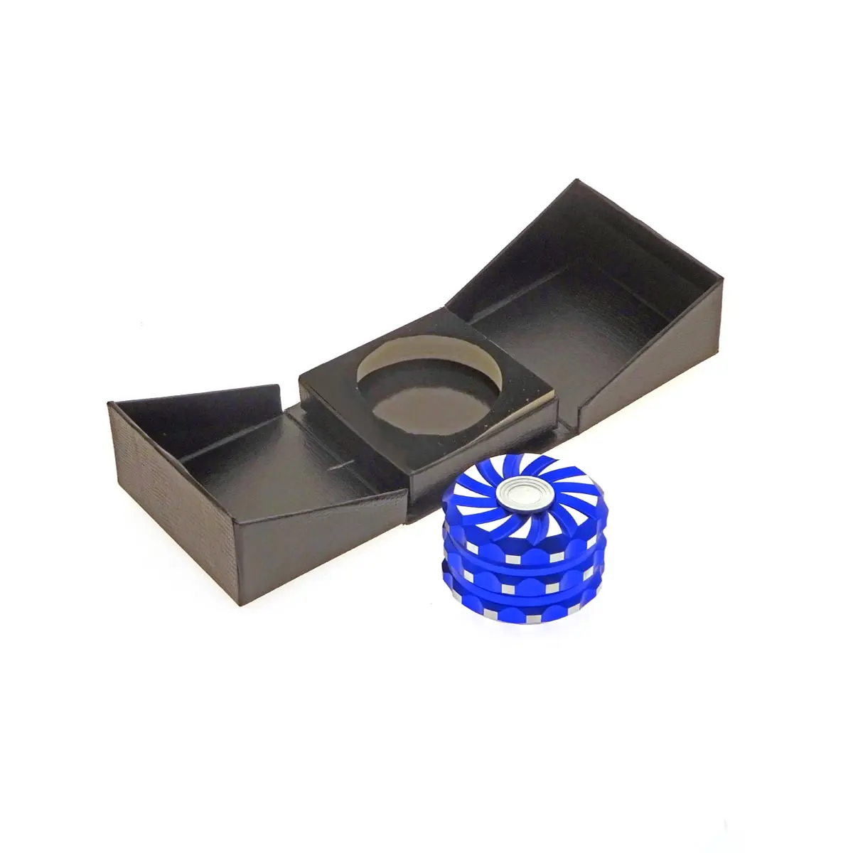 Atomic grinder in alluminio CNC "Spinning" 63mm
