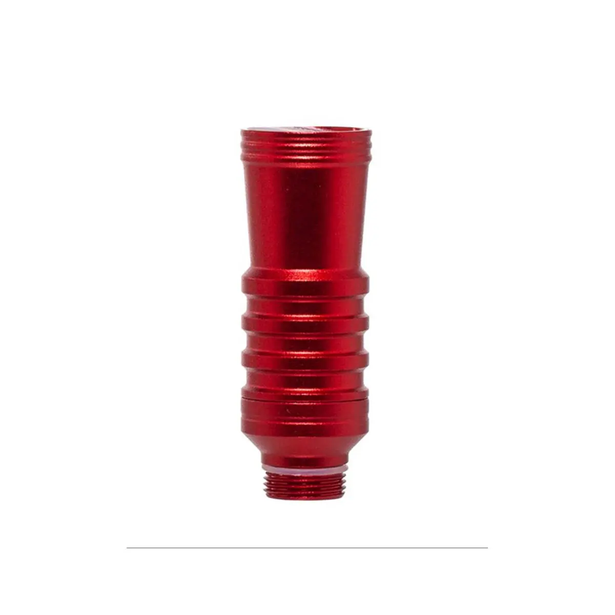 Adattatore Shisha per tubi flessibili in metallo - rosso