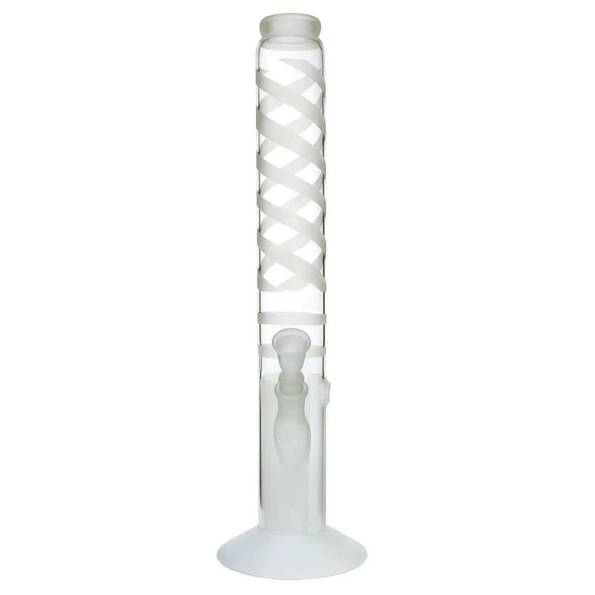 Bong in vetro sabbiato 43 cm