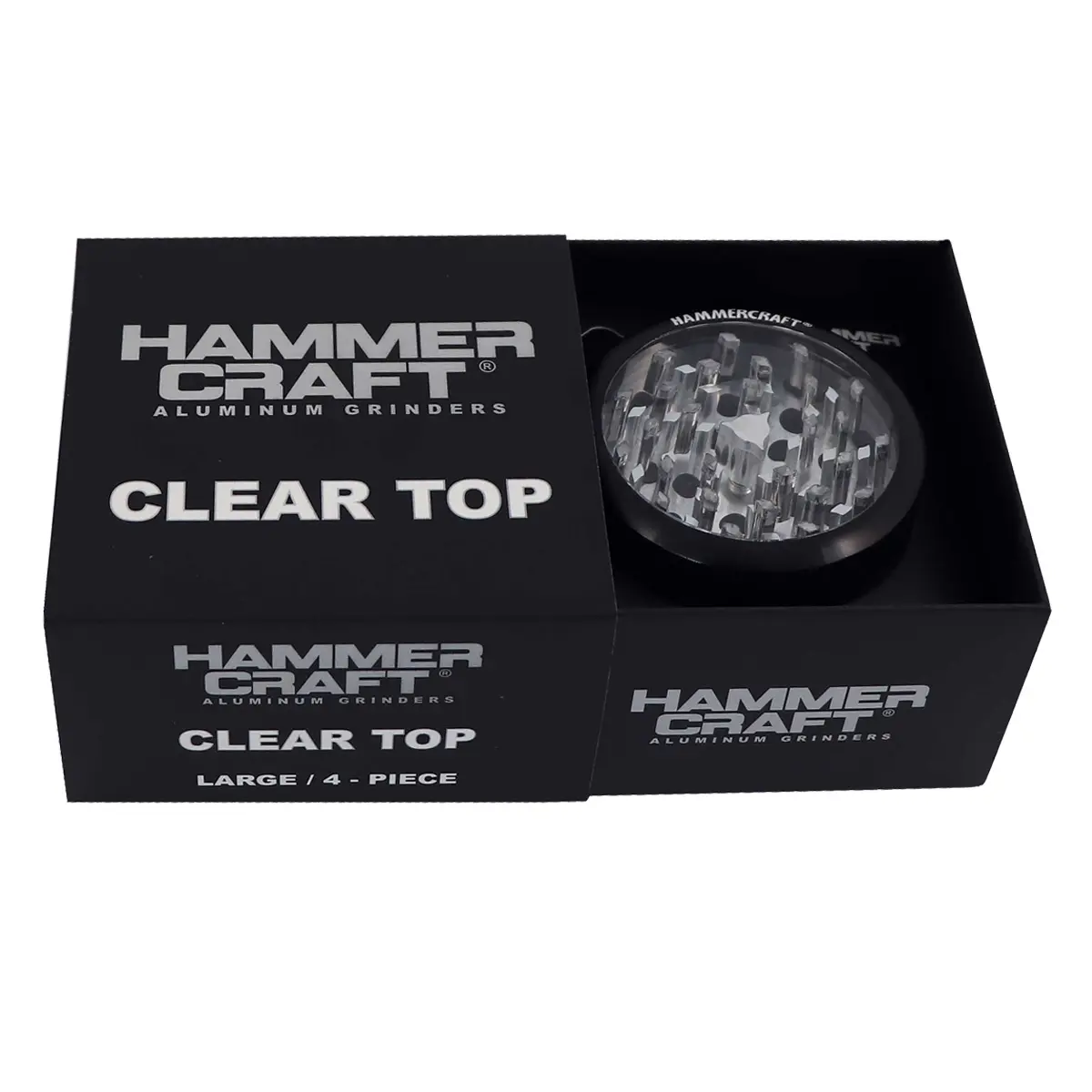 Hammercraft Grinder con Finestra in Vetro 4 Parti 63mm