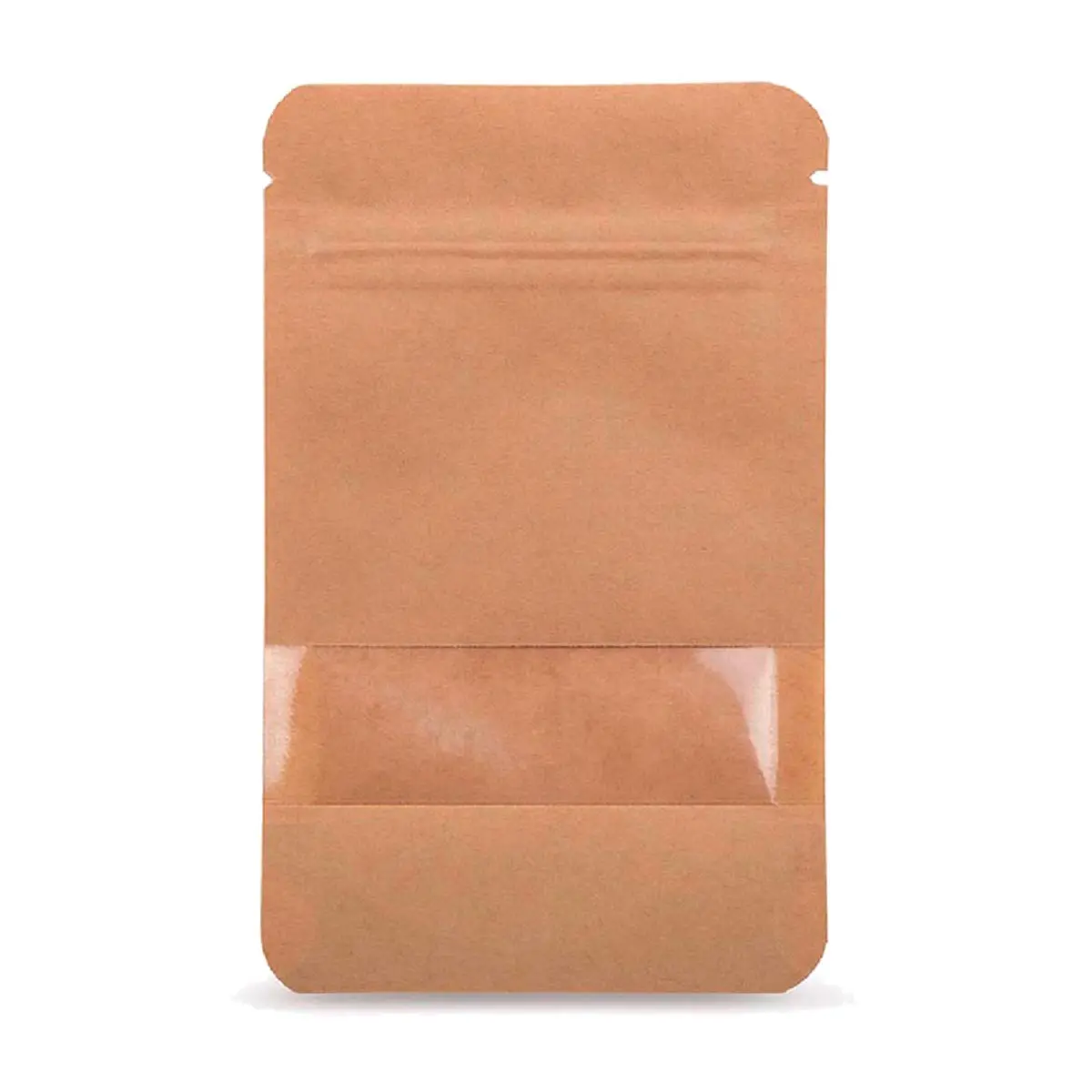 Sacchetto in carta kraft con finestra 13 x 22,5 cm