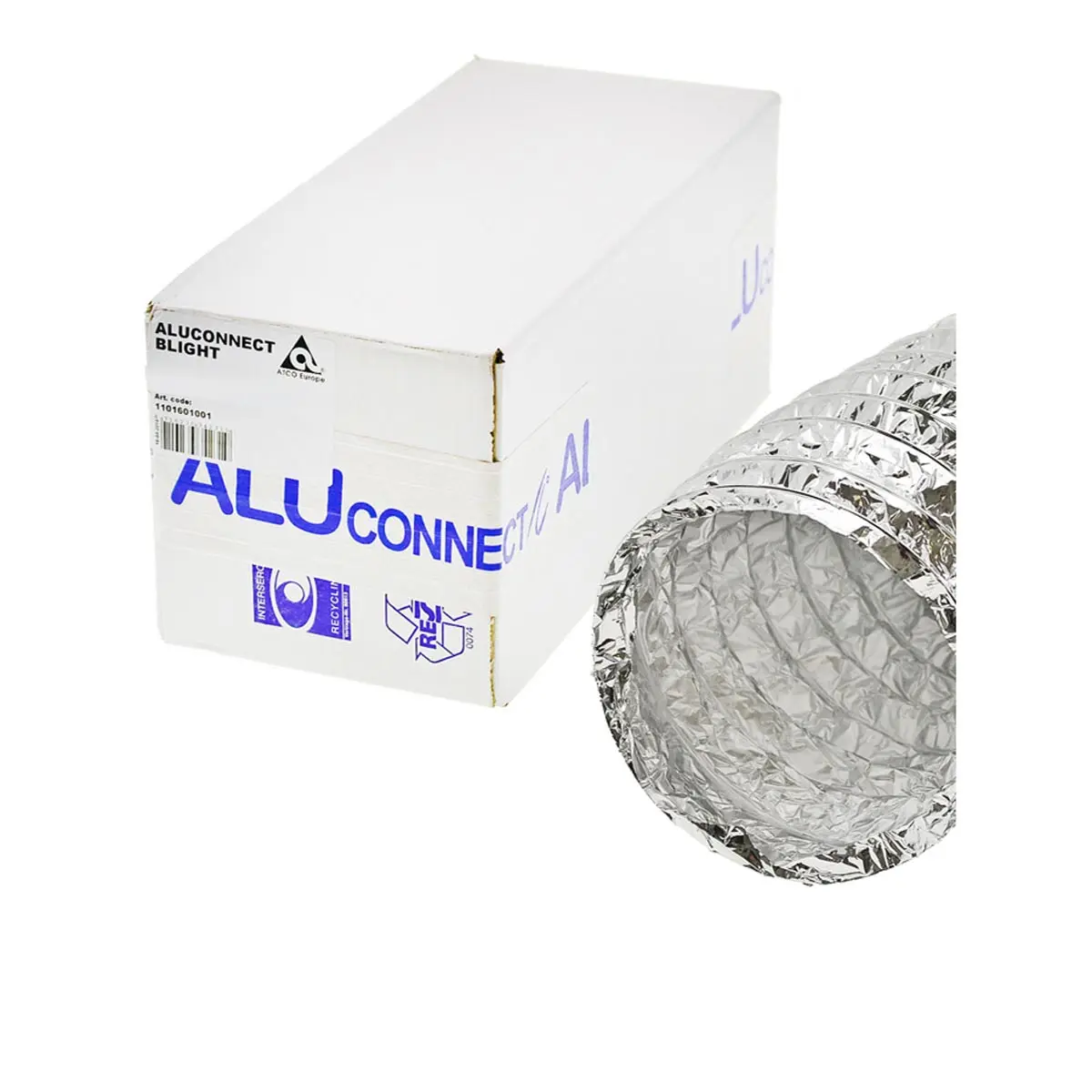 Tubo di condotto in alluminio 203mm