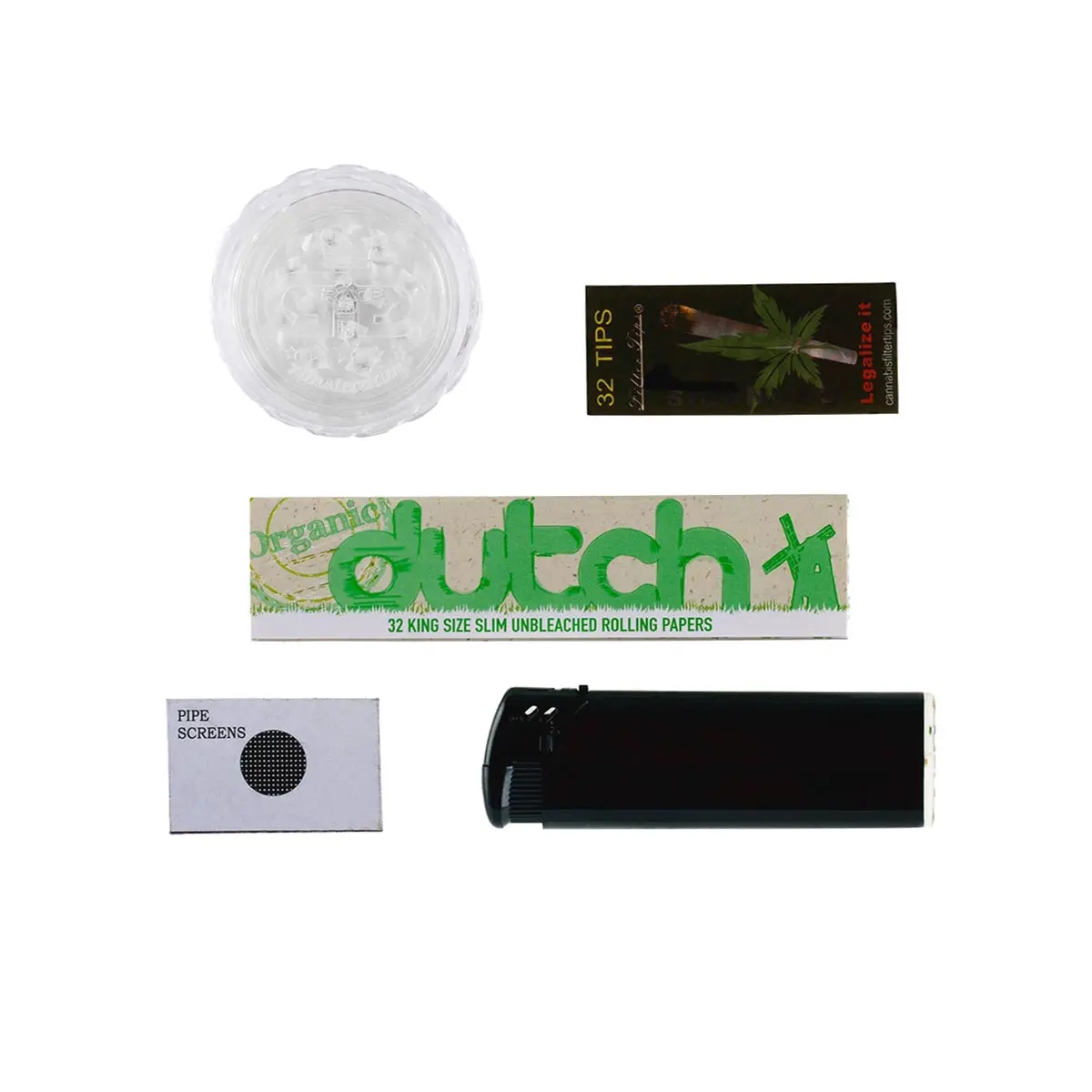 Greenline Bong Set tutto in uno 'Weedy'