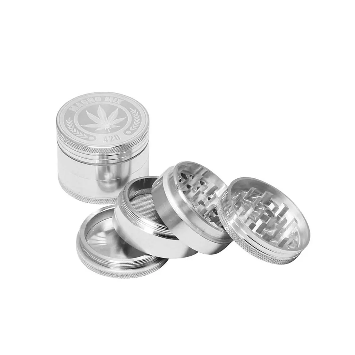 Smerigliatrice Magno Mix '420' 50 mm in 4 parti