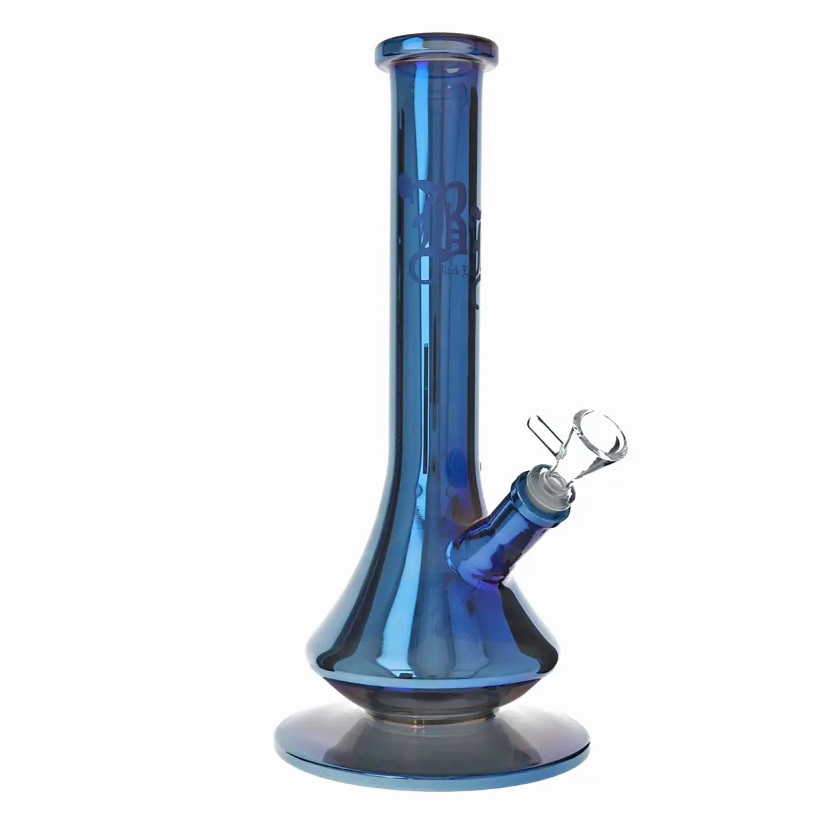 BL Neverland Bong con effetto arcobaleno metallico - blu