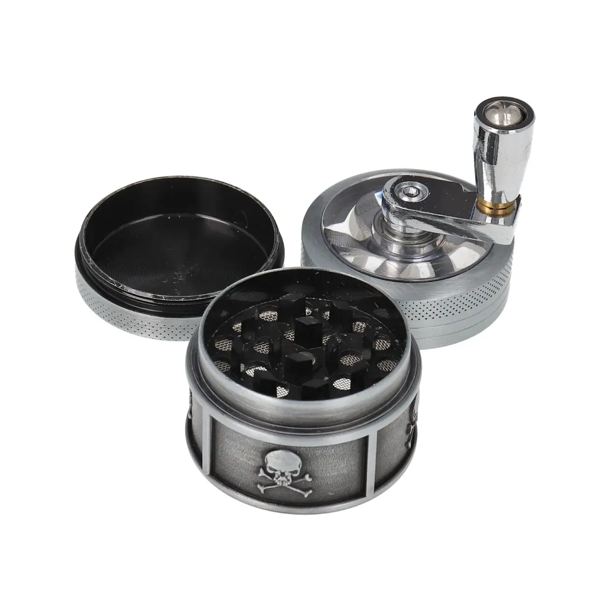 Smerigliatrice a manovella 40 mm - Skull