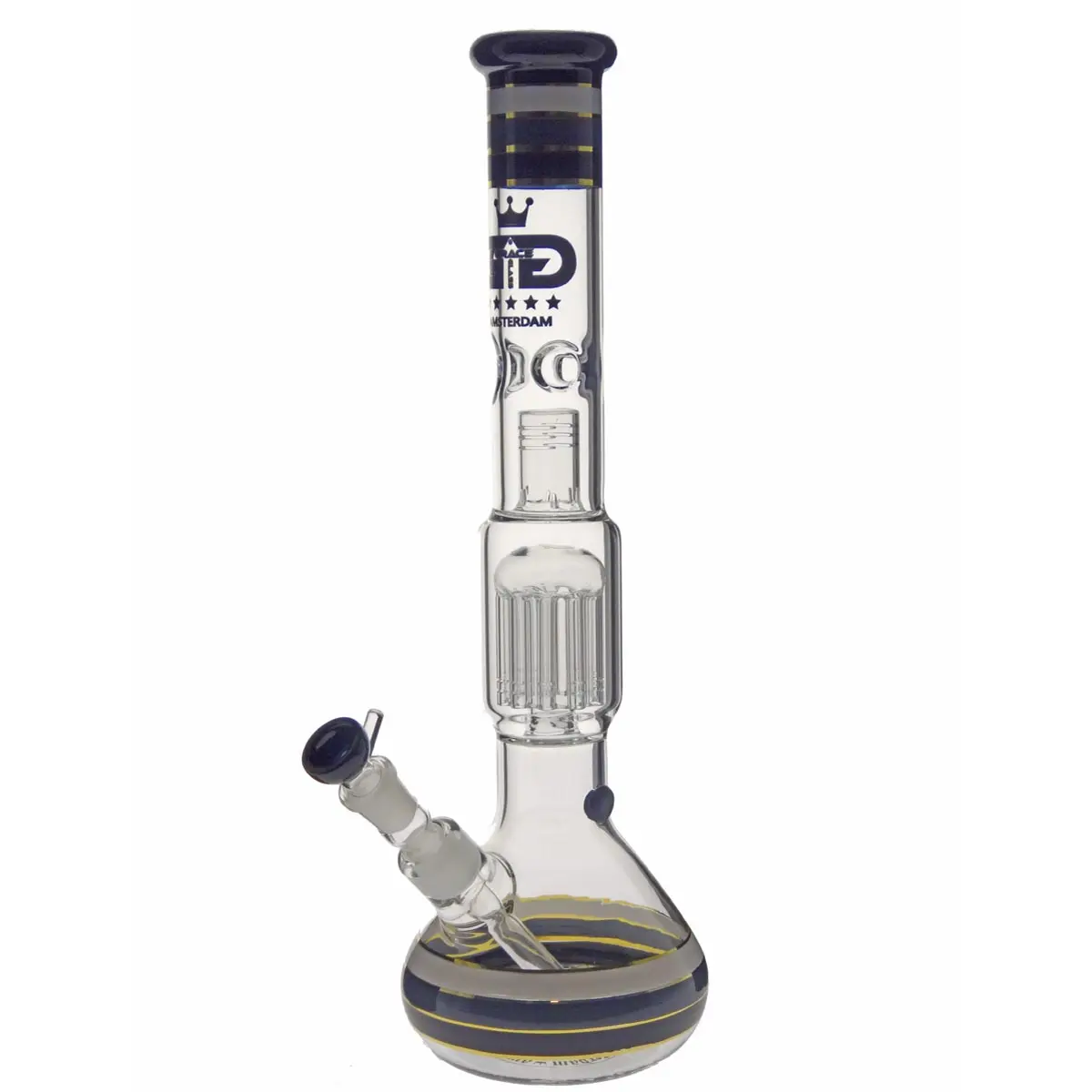 Grace Glass Perc Bong in vetro con perc a 10 bracci