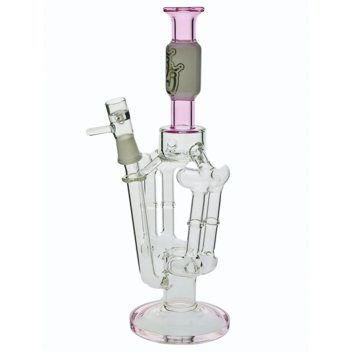 Jelly Joker dab rig / bong per olio "Crab" - pink