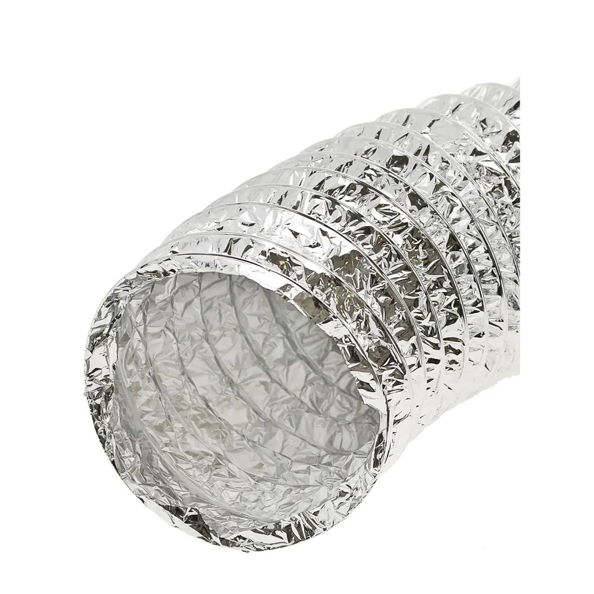 Tubo di condotto in alluminio 160mm 1m