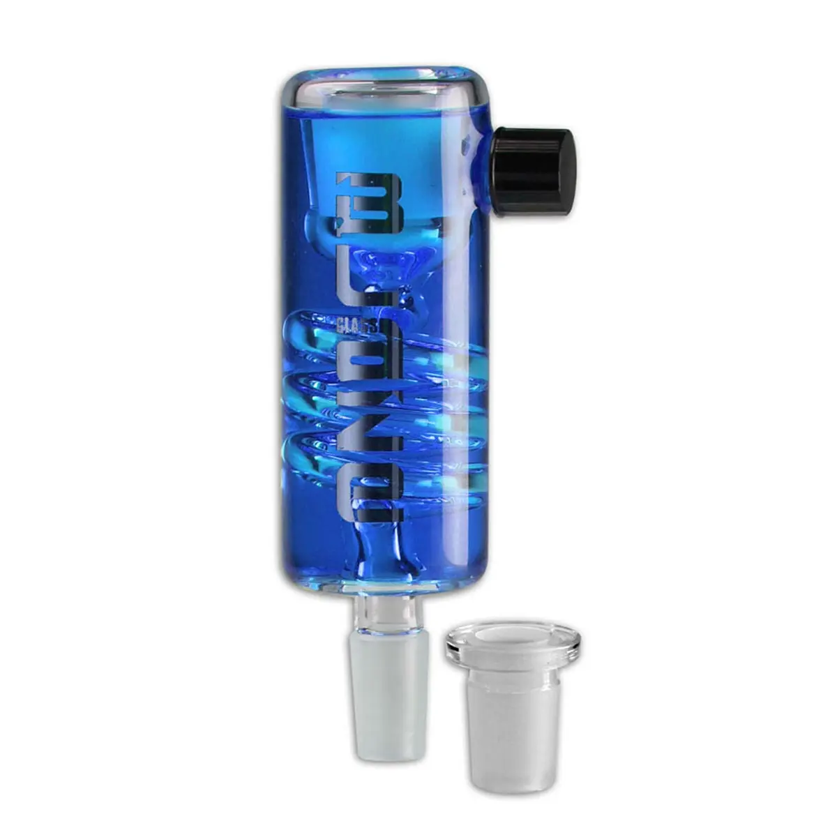 Blaze Glass 'Spiral' Raffreddatore a gel 14,5/18,8  - blu