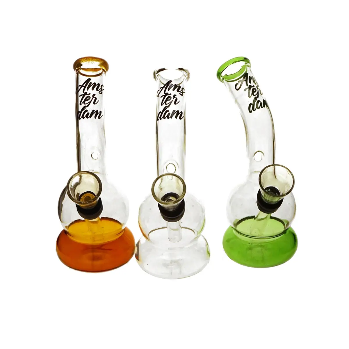 Mini pipa di vetro Amsterdam 12cm - Calze
