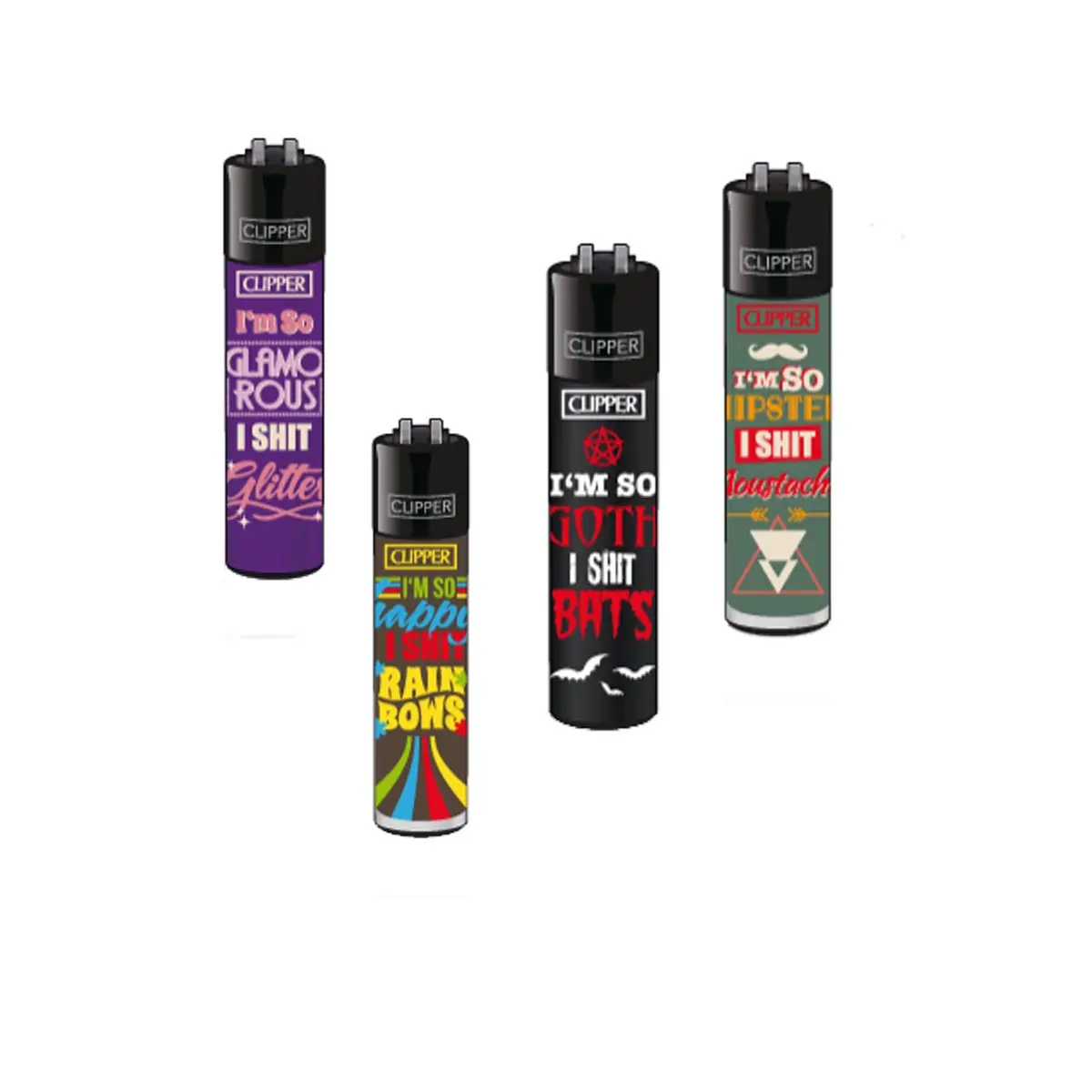Accendino Clipper "I Shit" 